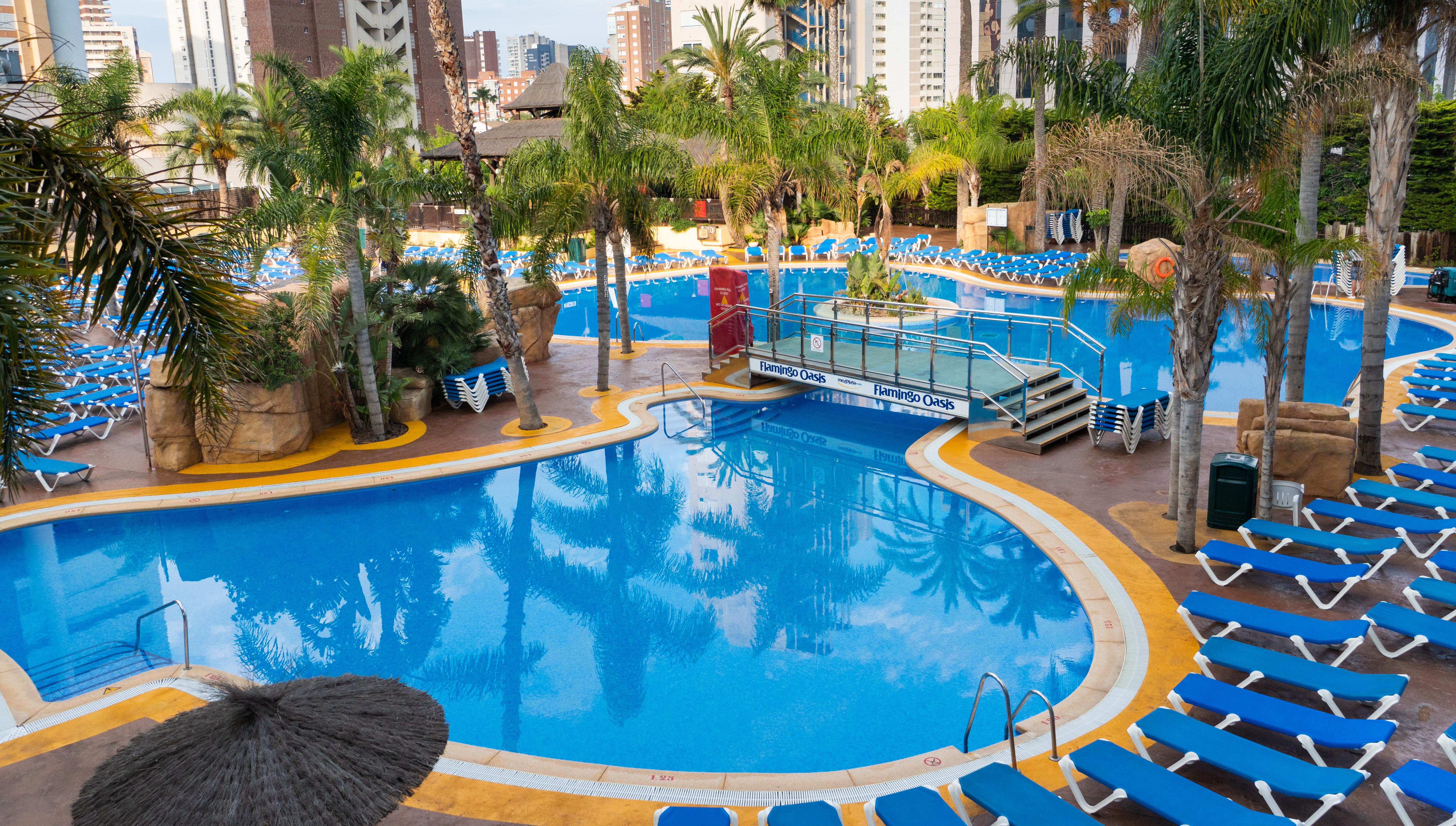 Medplaya Hotel Flamingo Oasis Бенидорм Екстериор снимка